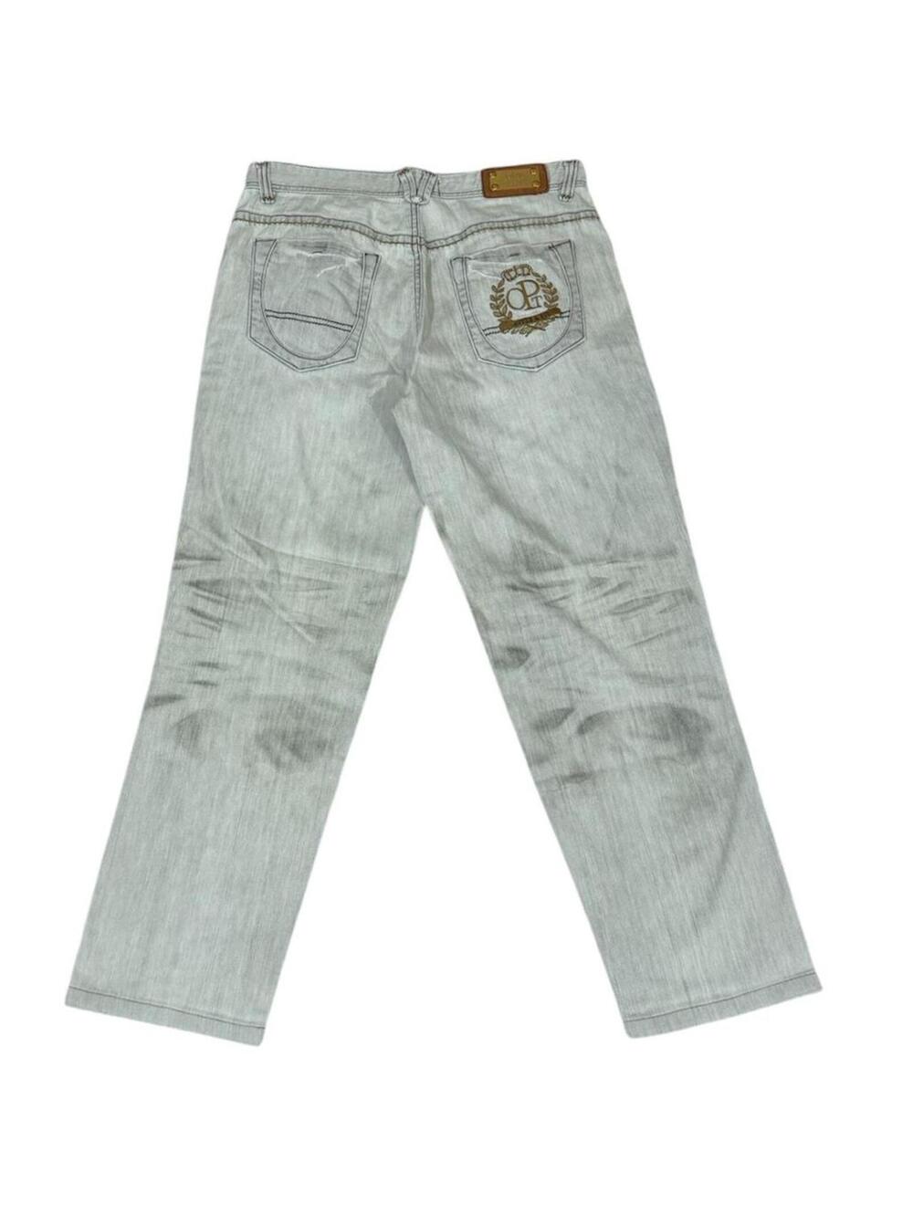 OPT  denim jeans unique shade and back pocket embroidery